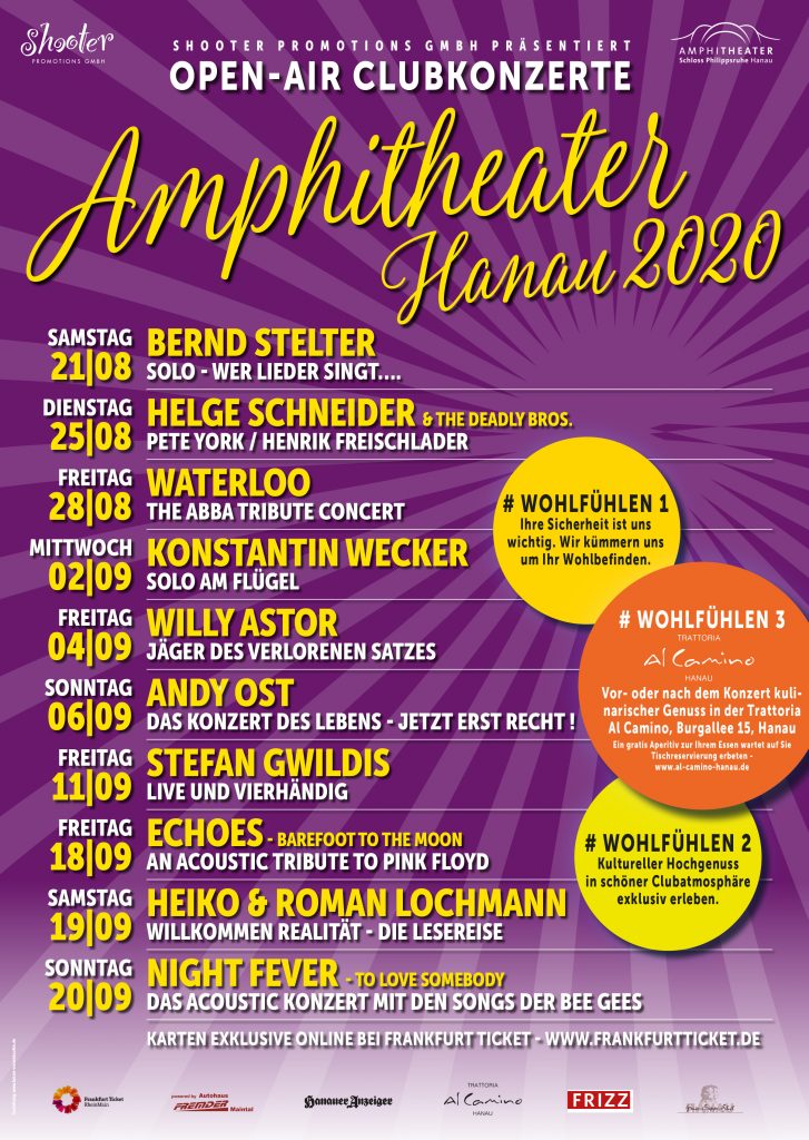 echoes @ Open Air Club-Konzerte Amphitheater Hanau