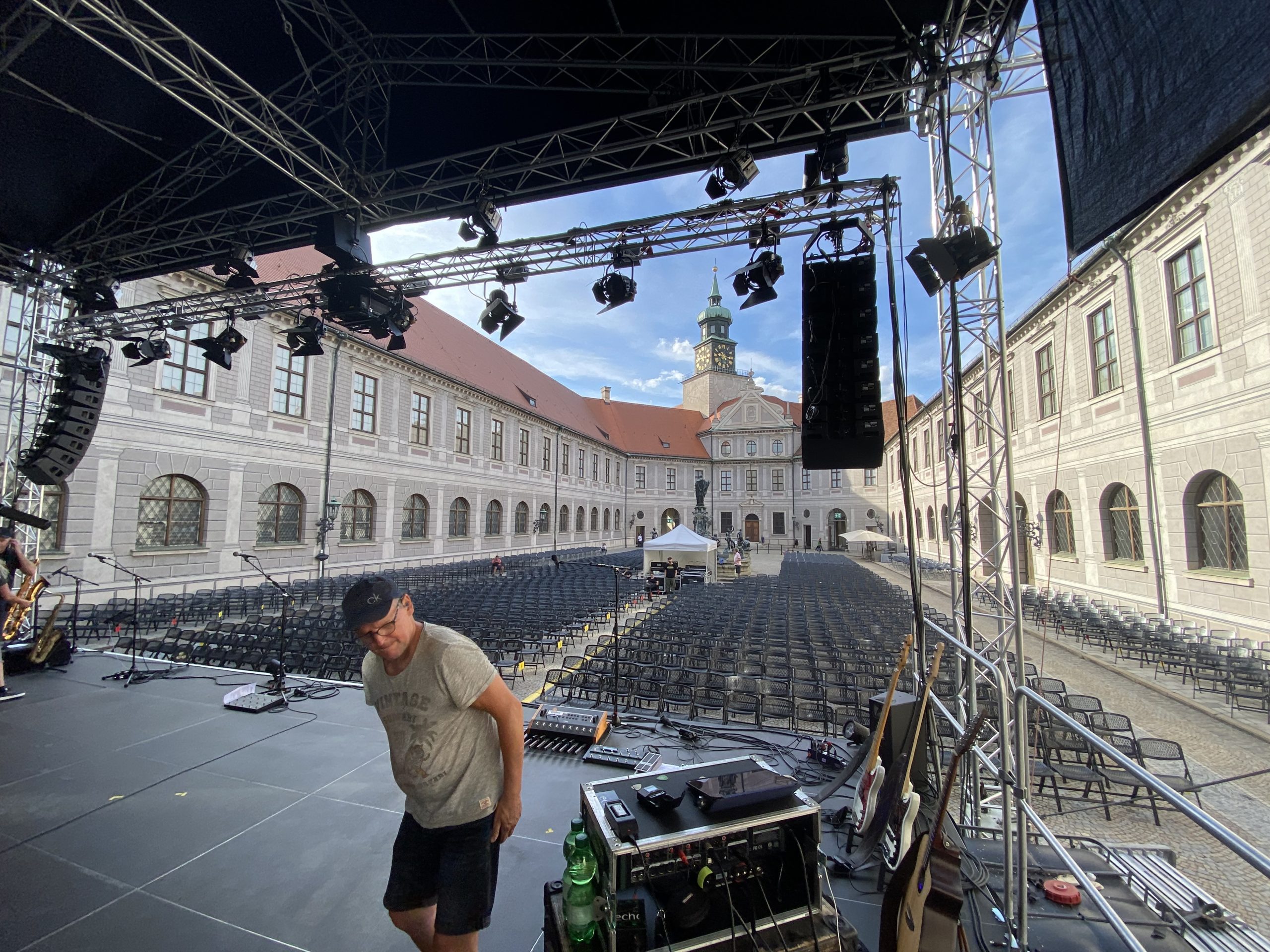 echoes performing Pink Floyd @München Brunnenhof der Residenz 2022